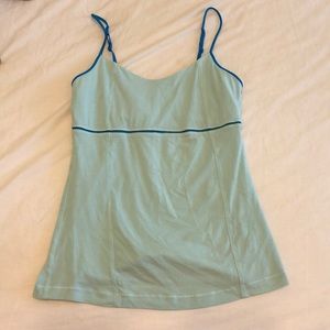 Blue lulu lemon tank